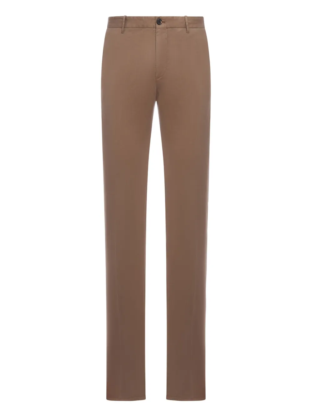 Incotex cotton straight-leg trousers Bruin