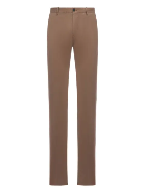 Incotex cotton straight-leg trousers