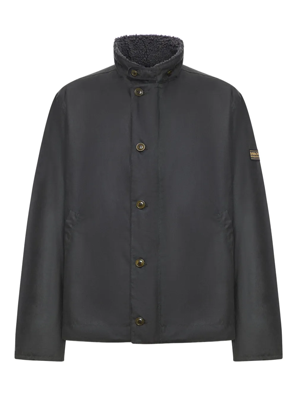 cotton fleece-lined jacket
