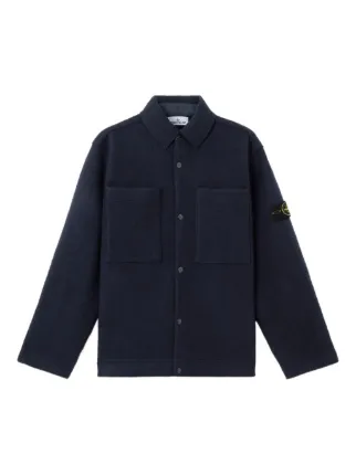 Stone Island シャツジャケット | ブルー | FARFETCH JP Stone Island シャツジャケット | ブルー | FARFETCH JP