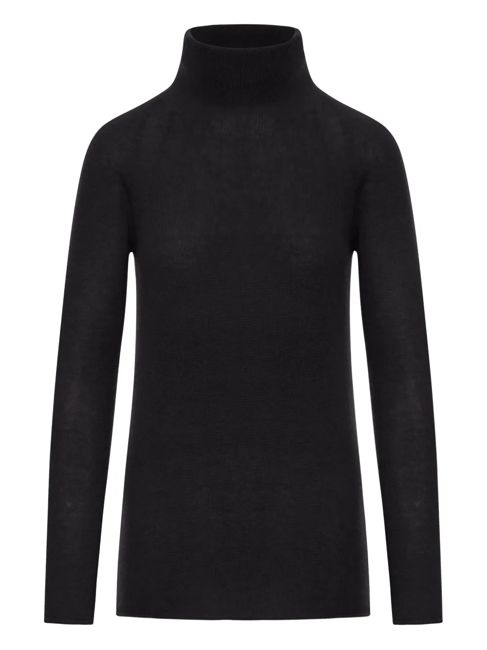 ribbed turtleneck cashmere sweater