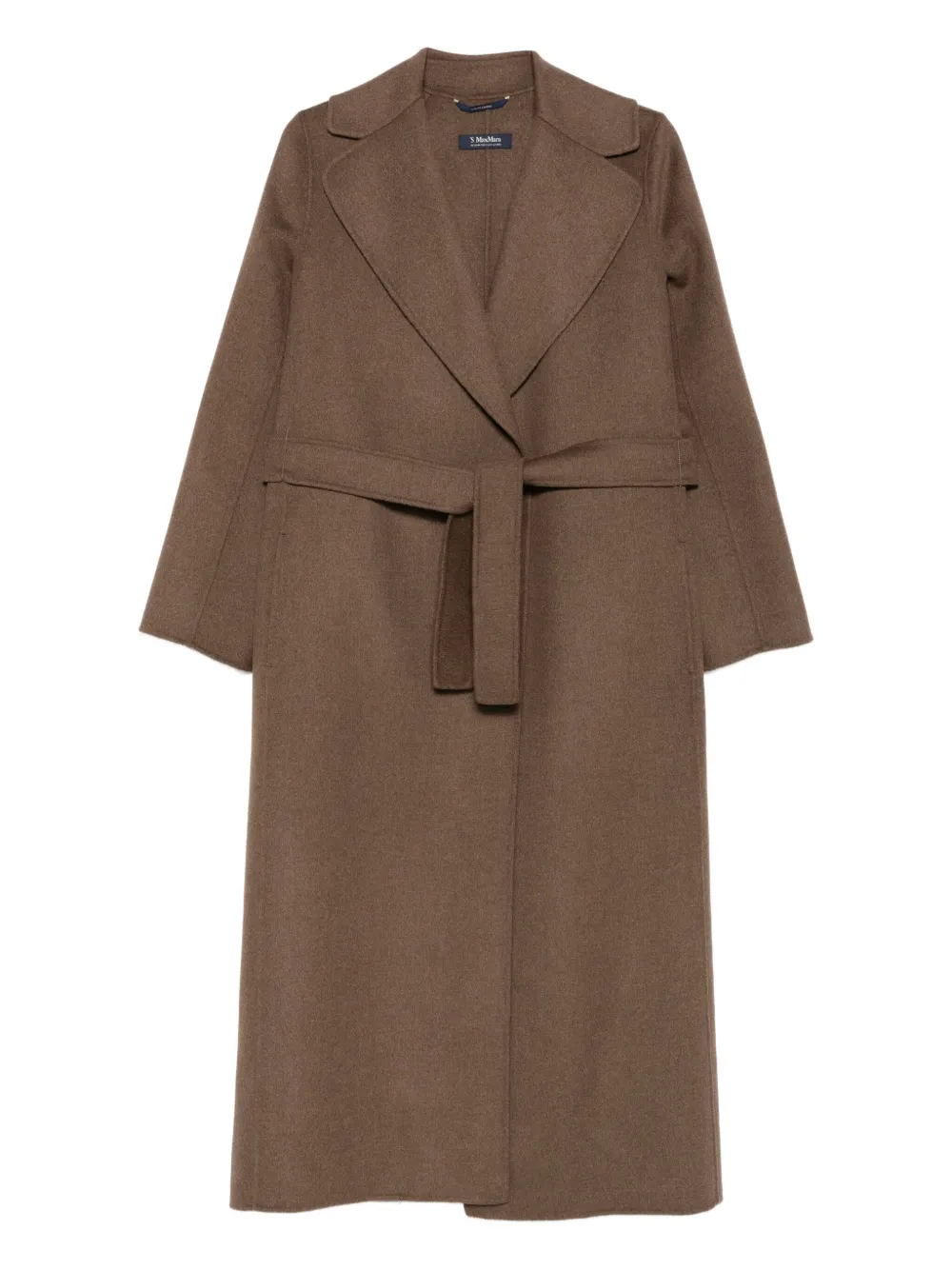 'S Max Mara belted wrap coat | Brown | Image 1