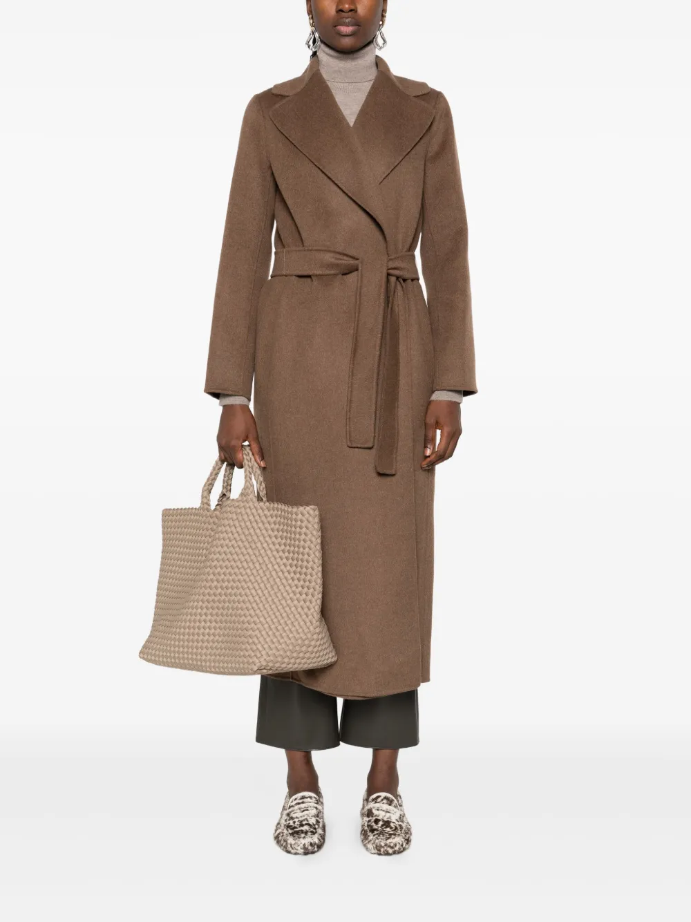 'S Max Mara belted wrap coat | Single Breasted Coats | Image 2