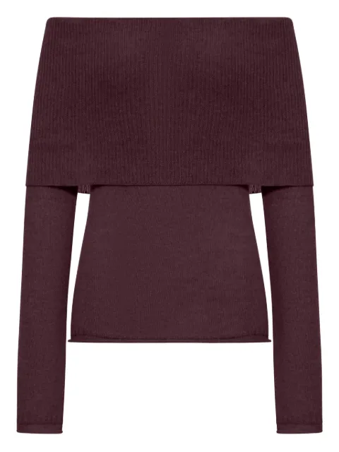 Roberto Collina boat-neck ribbed sweater