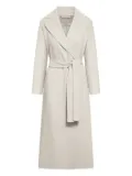 'S Max Mara wool wrap coat - White