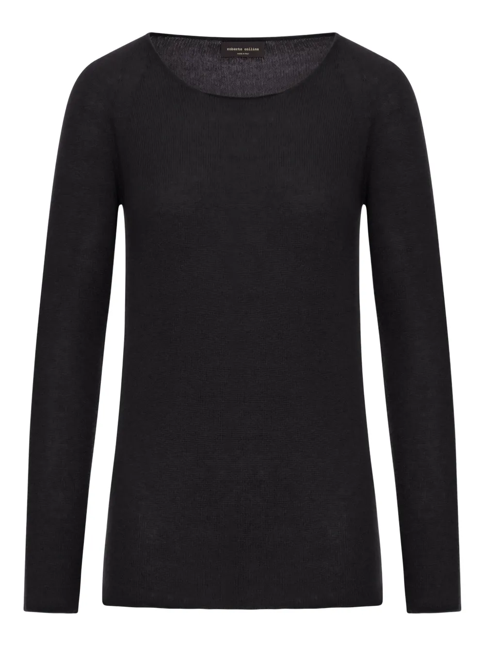 raglan-sleeve cashmere sweater