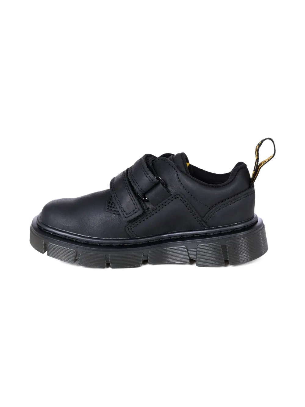 Dr. Martens Kids Raffe double-strap leather loafers Black