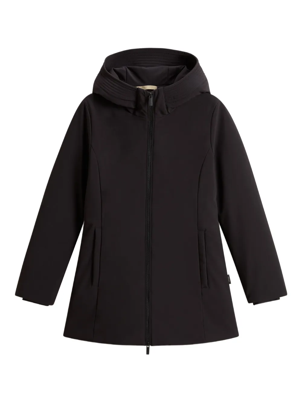 Woolrich New Firth Parka Coat In Brown