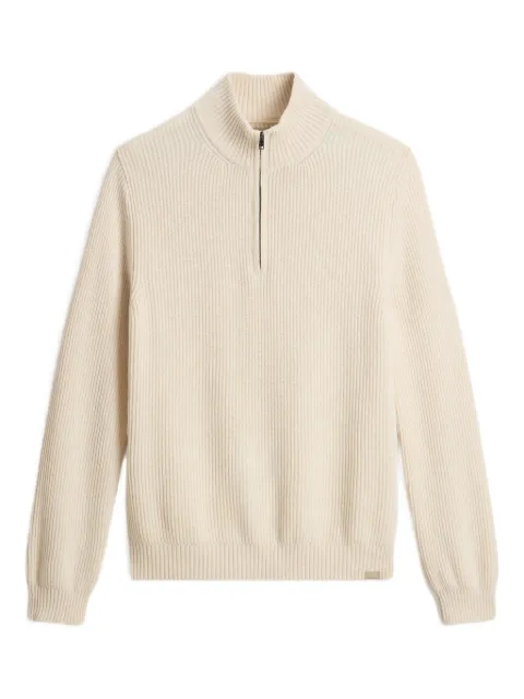 Woolrich ribbed half-zip sweater