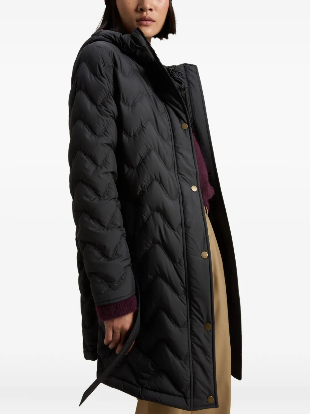 Woolrich Jas met capuchon Zwart