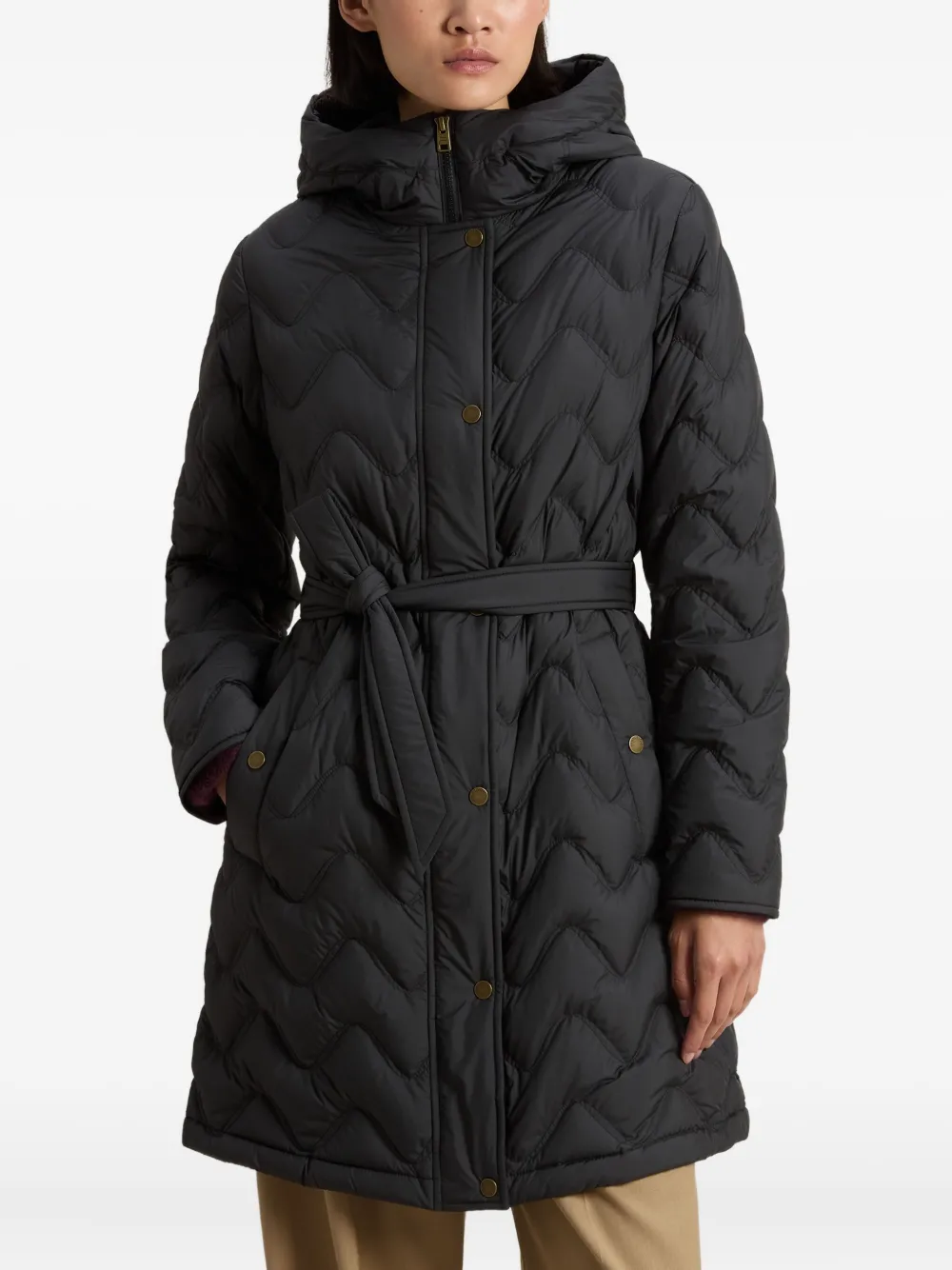 Woolrich Jas met capuchon Zwart