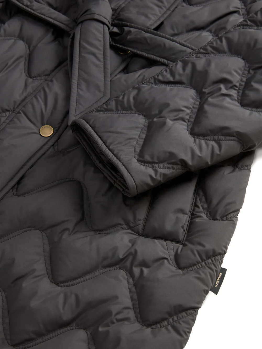 Woolrich Jas met capuchon Zwart