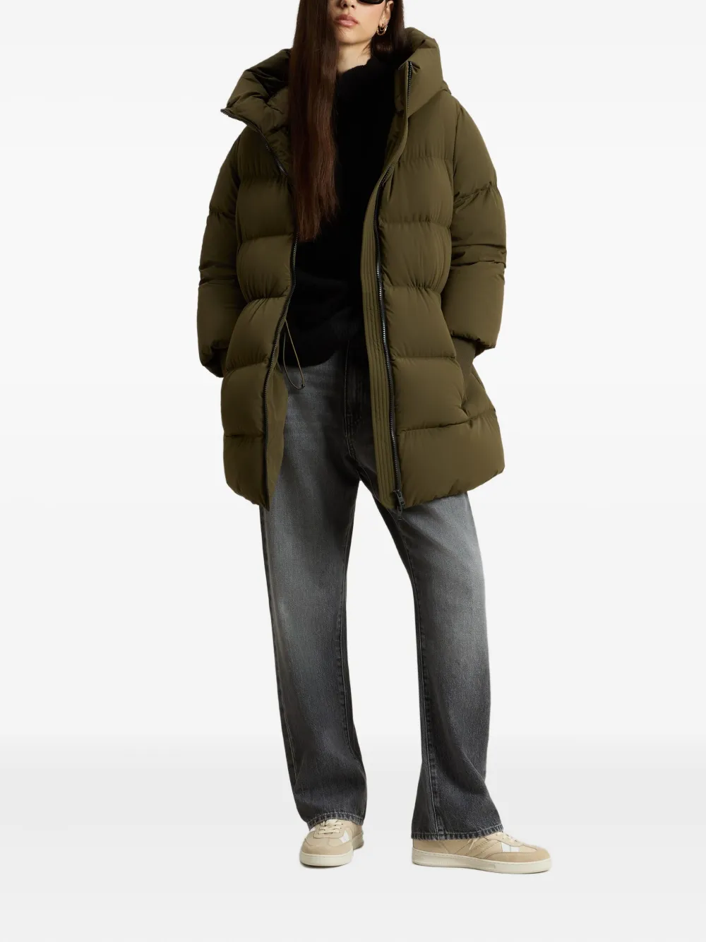 Woolrich hooded quilted coat | Parkas | Image 2