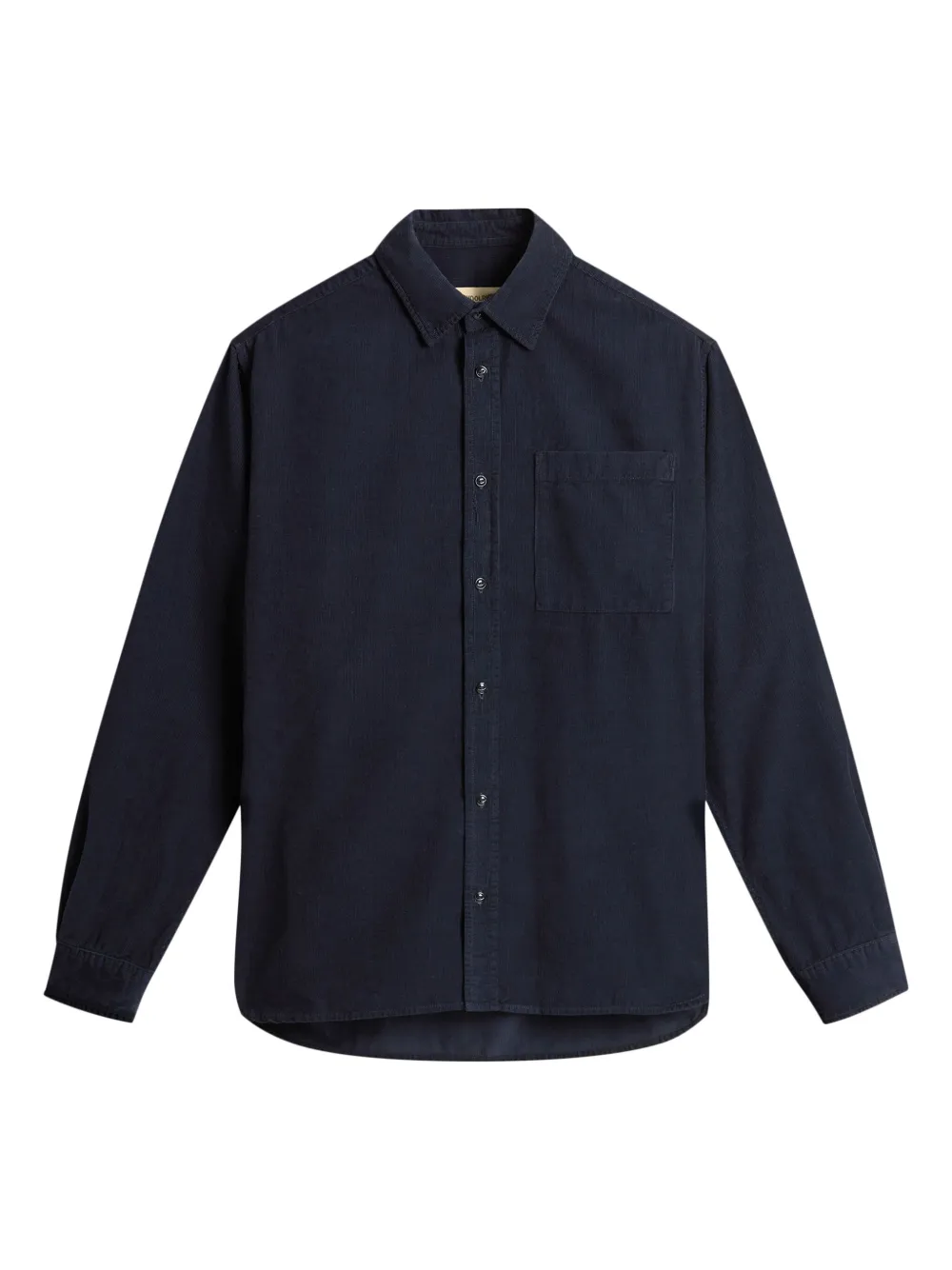 Woolrich Overhemd met ribfluwelen zak Blauw