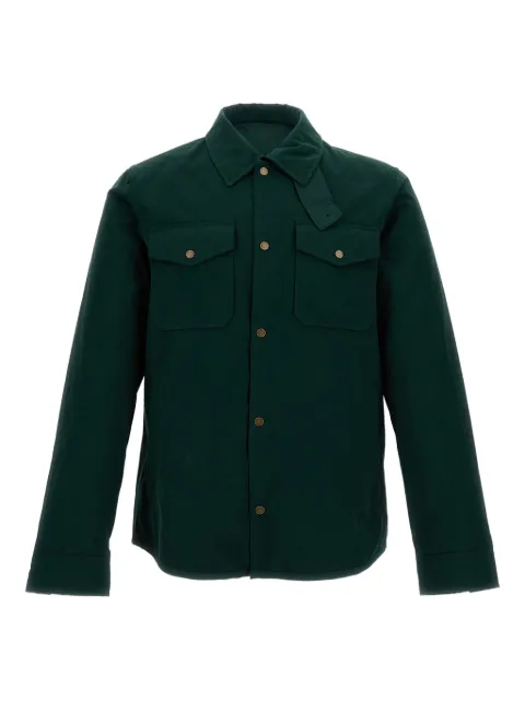 Woolrich button-fastening flap-pocket jacket