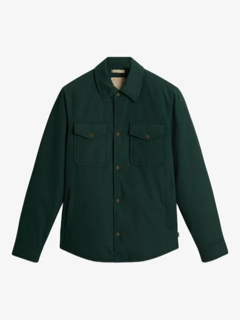 Woolrich button-fastening flap-pocket jacket