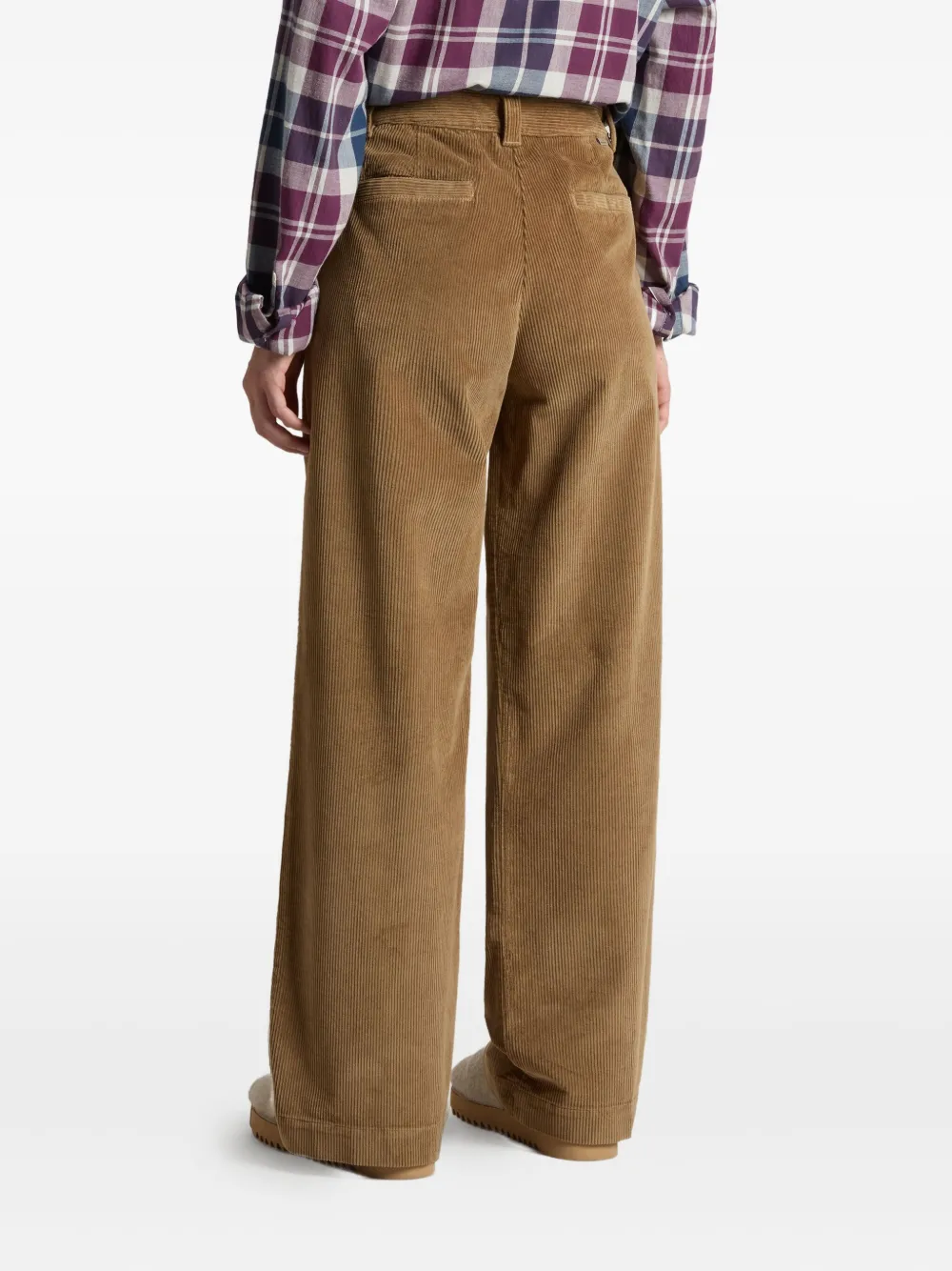 Woolrich Ribfluwelen broek Bruin