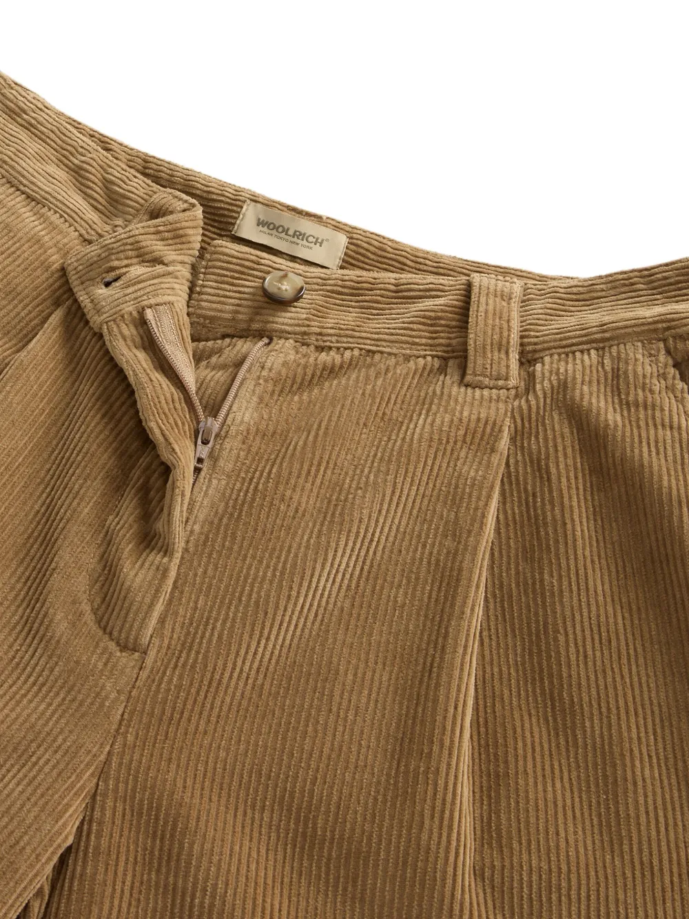 Woolrich Ribfluwelen broek Bruin