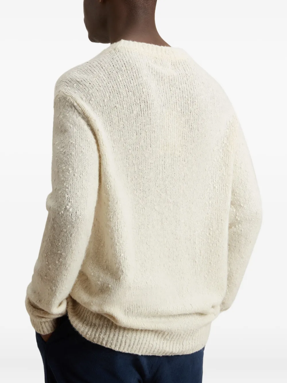 Woolrich Crew-neck Sweater In Neutral