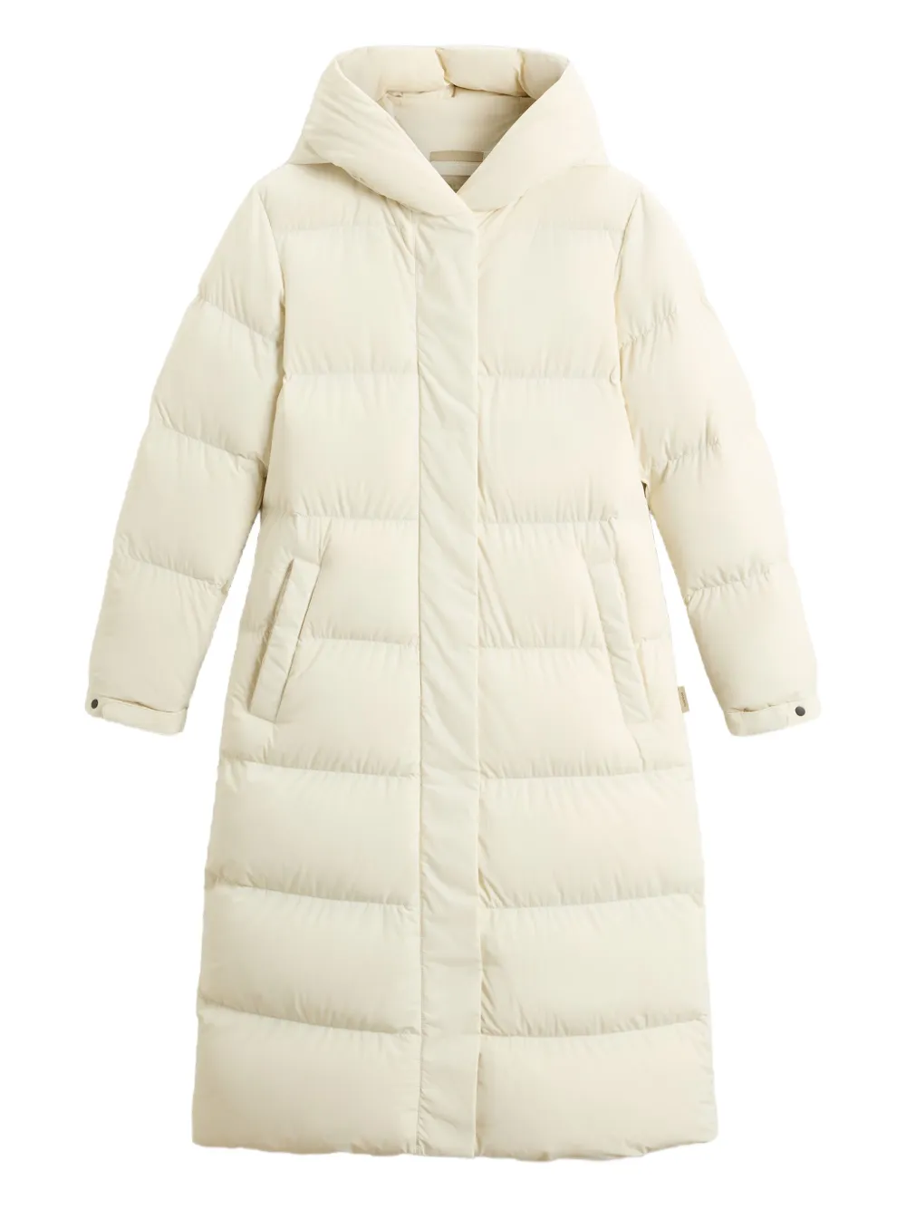 Woolrich Cloud Madison hooded quilted coat | White | Image 1