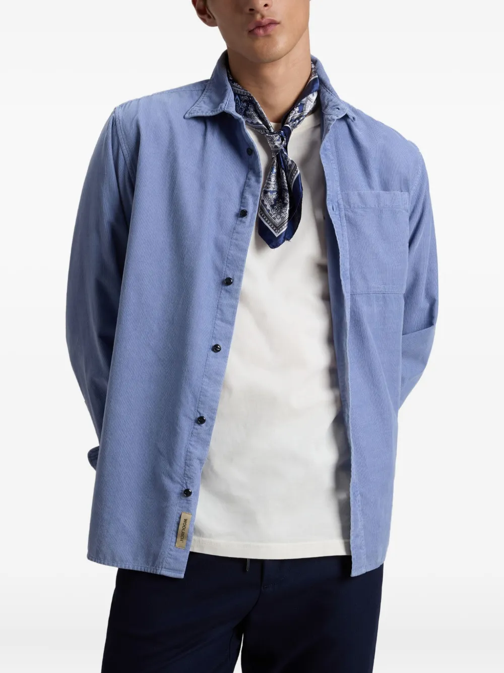 Woolrich Mackey overhemd Blauw