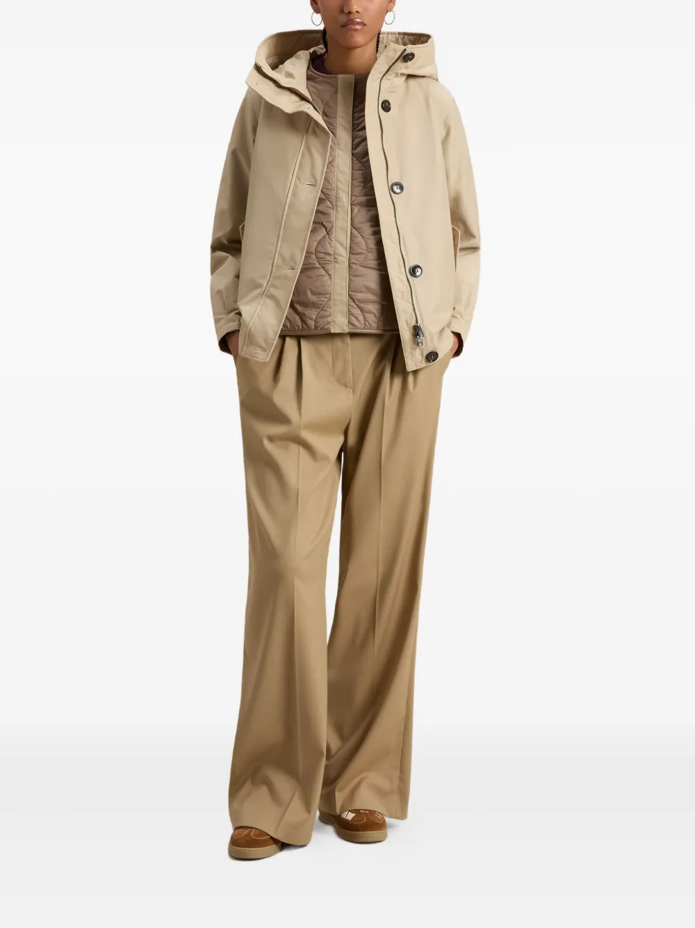 Woolrich hooded buttoned jacket | Down Jackets | Image 2