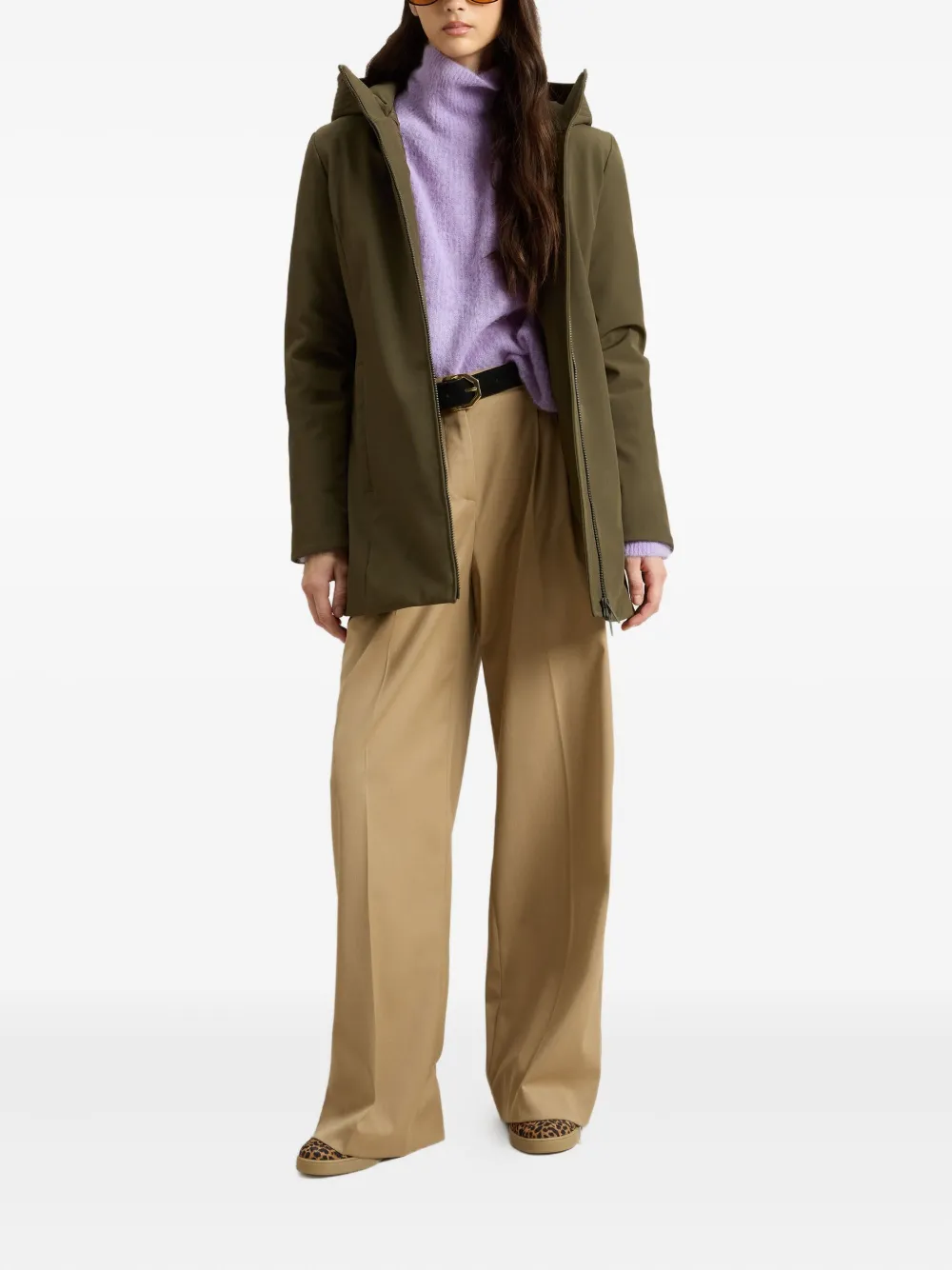 Woolrich معطف كاجوال بهودي وسحاب أمامي | معاطف كاجوال | Image 2