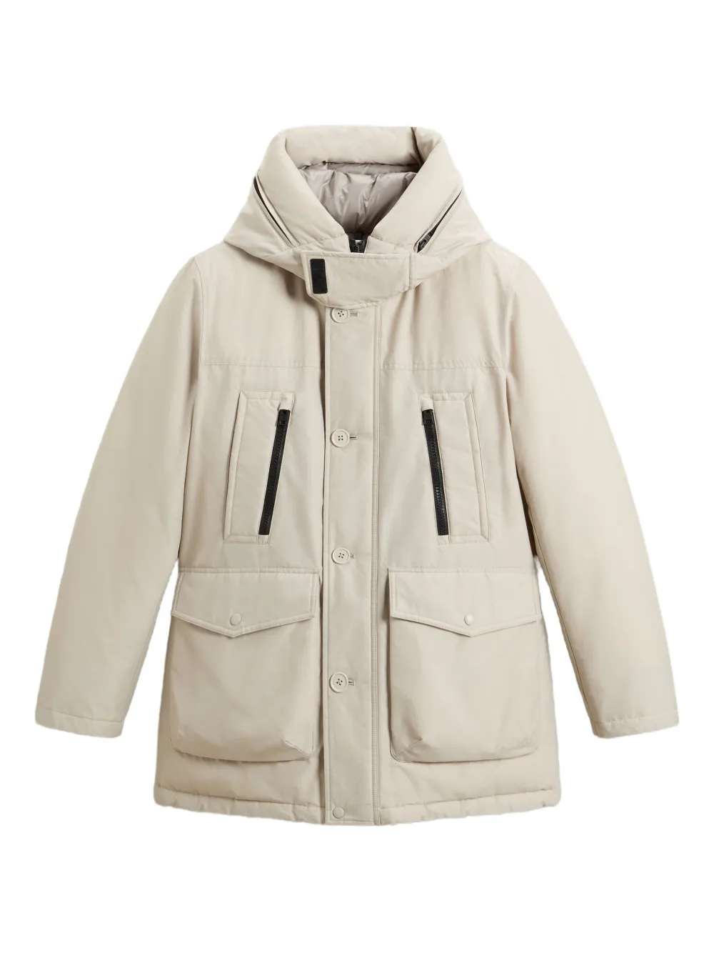 Woolrich hooded jacket | Neutrals | Image 1