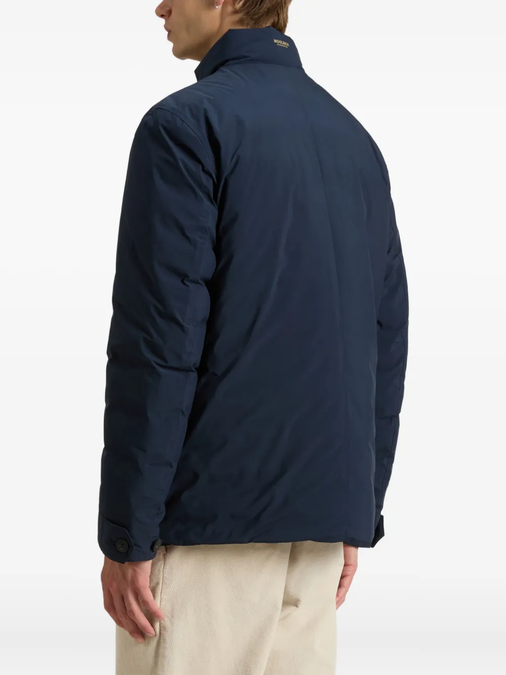 Woolrich Gewatteerd jack Blauw