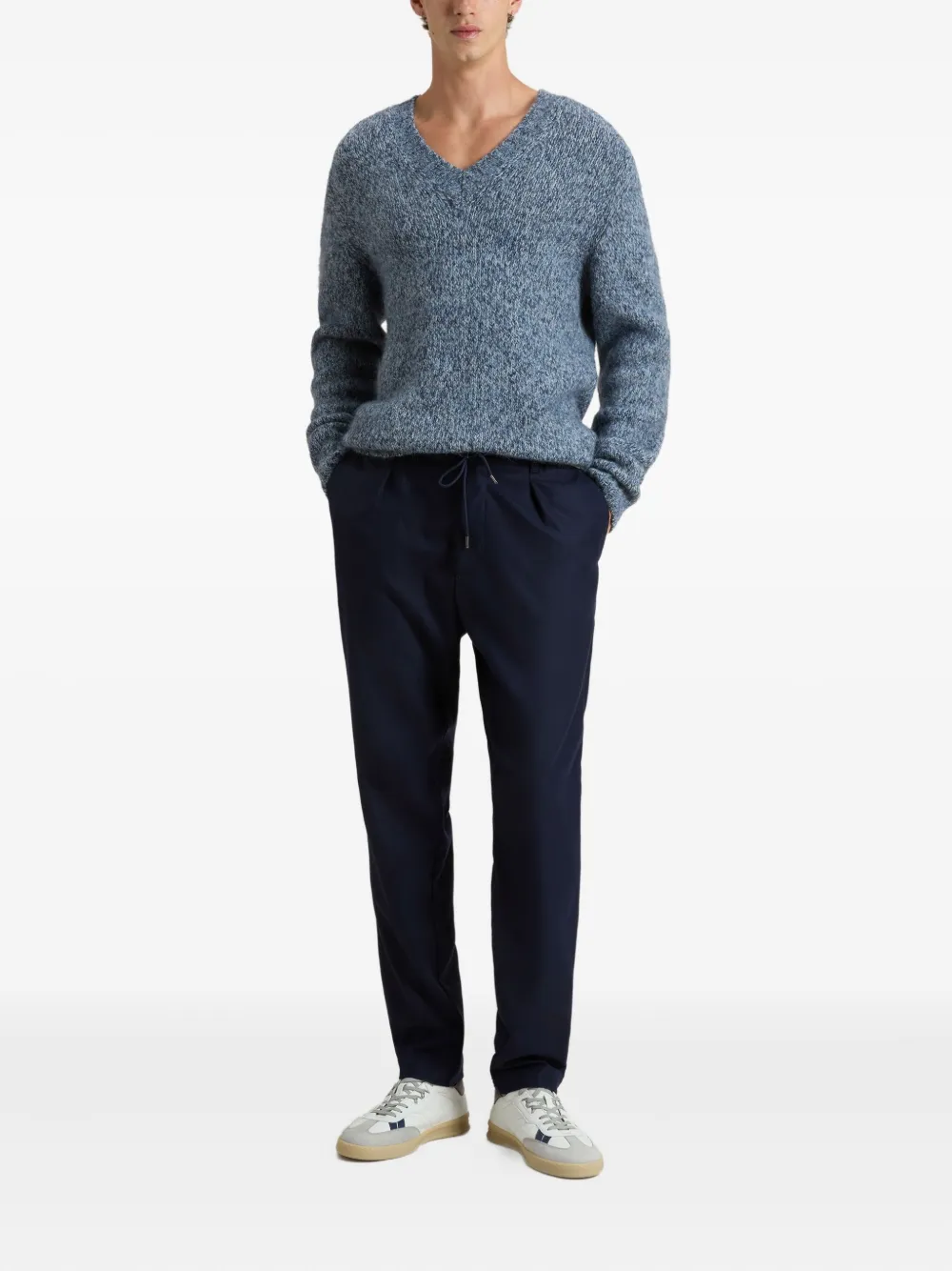 Woolrich pleated drawstring trousers | Regular-Fit & Straight Leg Pants | Image 2