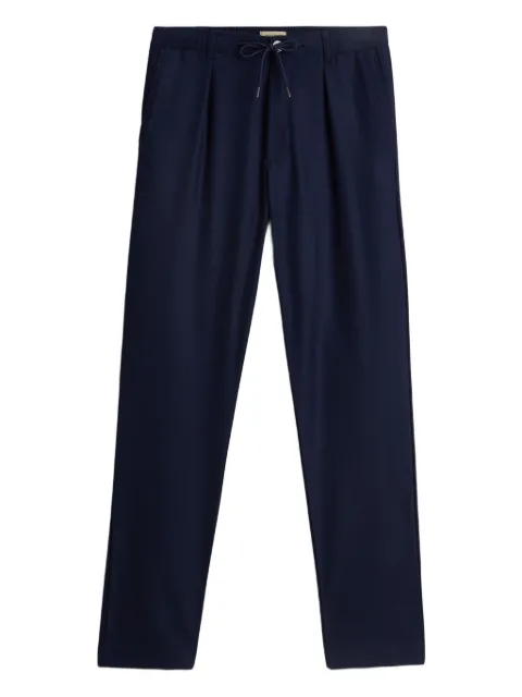 Woolrich pleated drawstring trousers