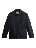 Woolrich button-fastening patch-pocket jacket - Blue
