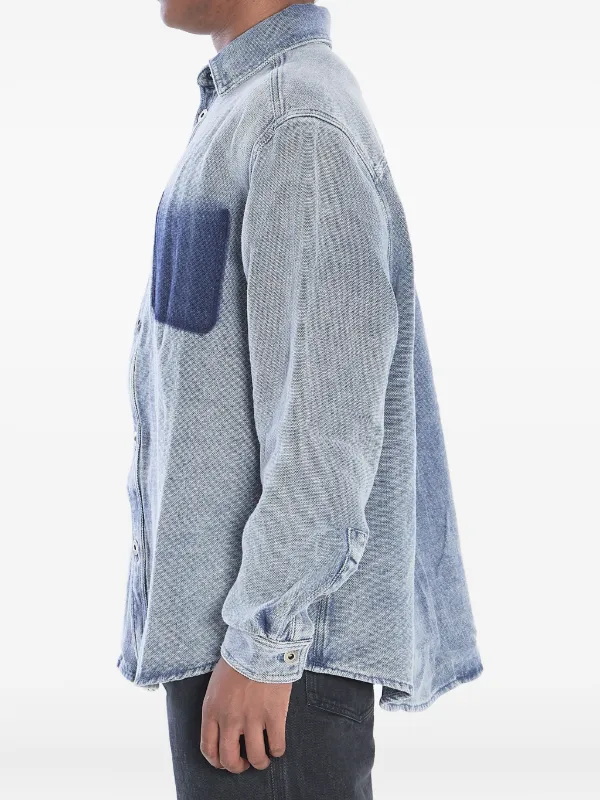 LOEWE ロングスリーブ デニムシャツ | ブルー | FARFETCH JP