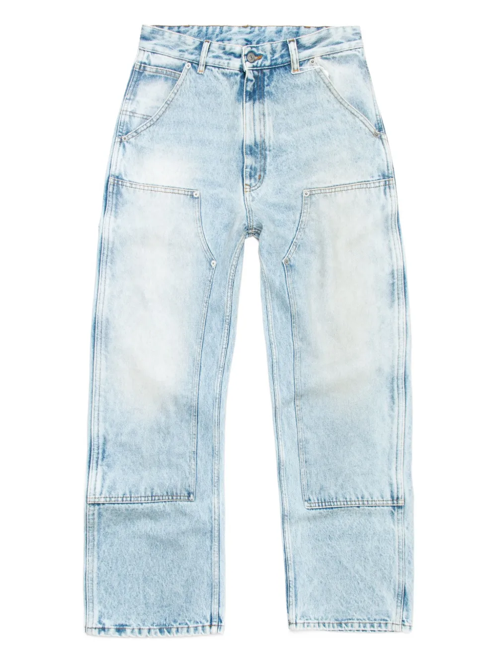 MM6 Maison Margiela utility pocket jeans Blauw