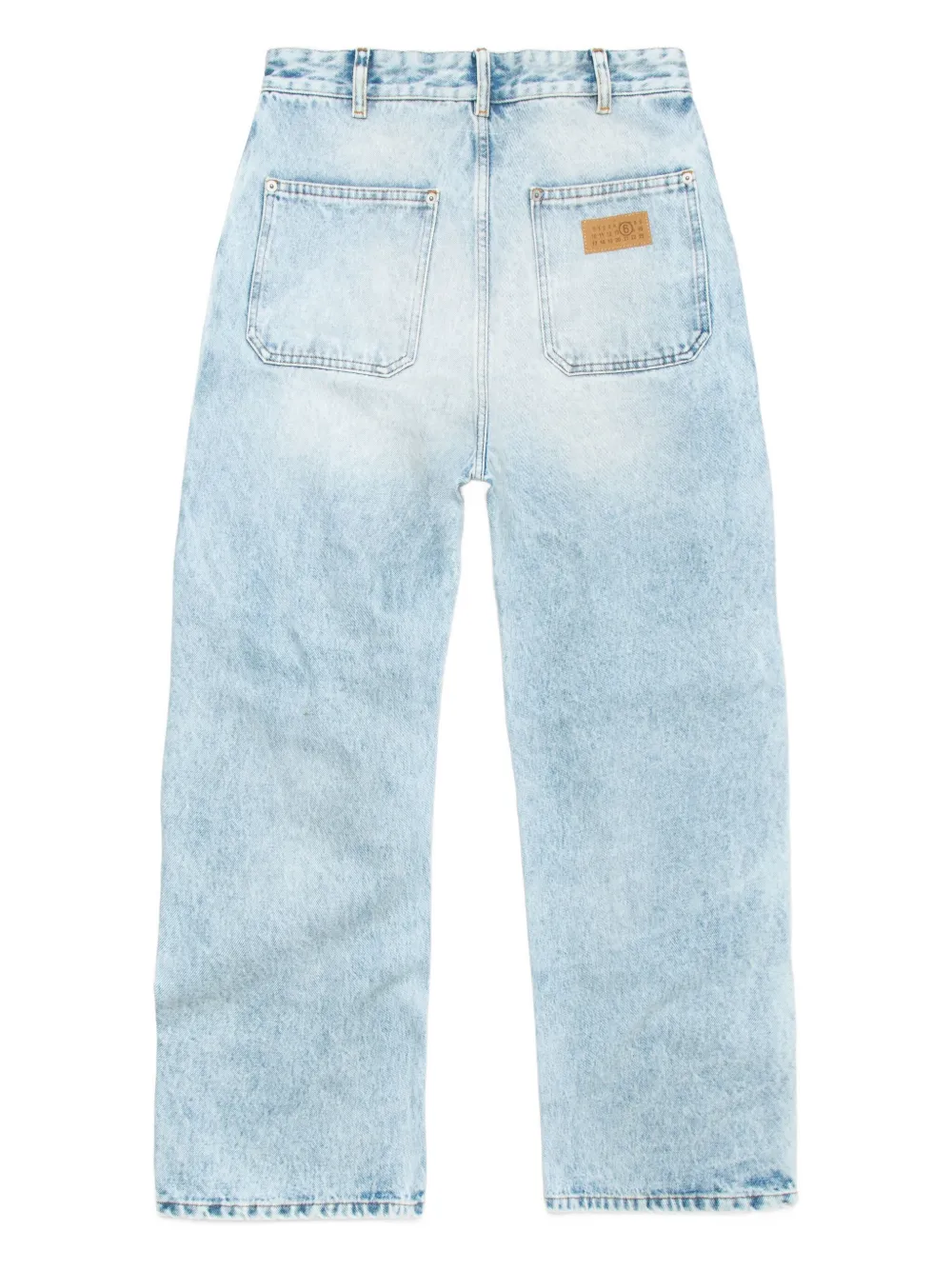 MM6 Maison Margiela utility pocket jeans - Blauw