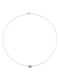 Mateo 14kt gold Evil Eye emerald necklace