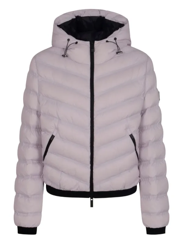 Moncler hooded quilted jacket