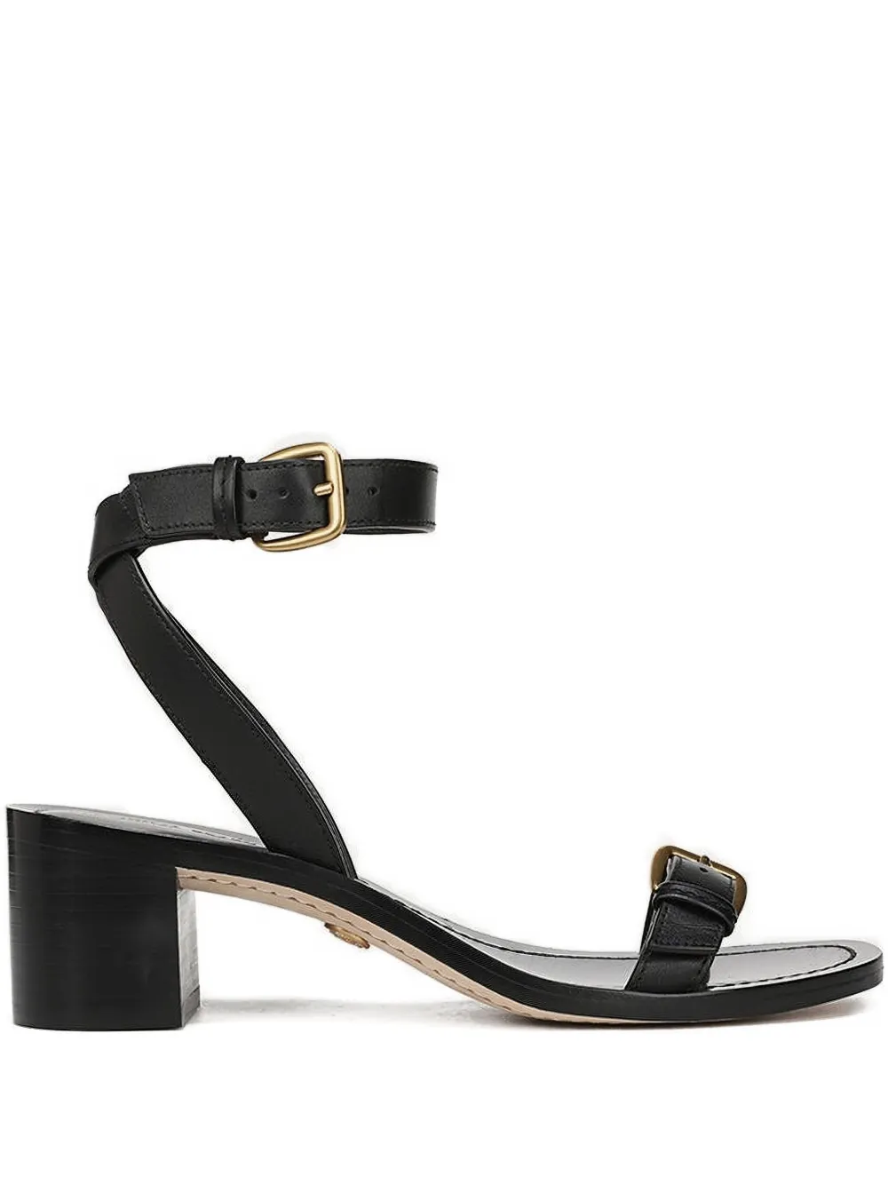Veronica Beard Elia buckle-details sandals Black