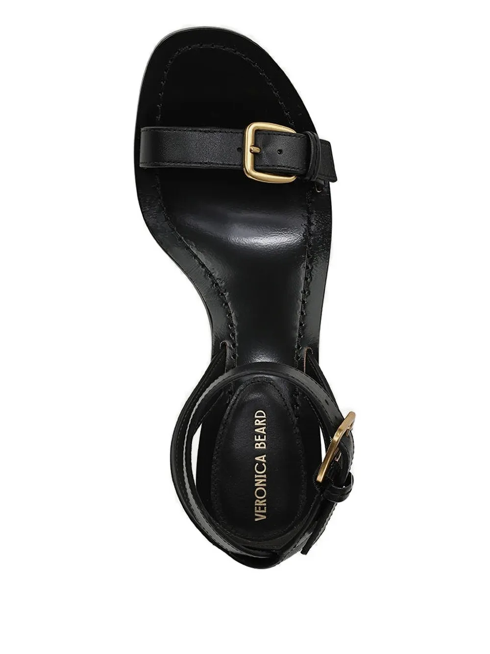 Veronica Beard Elia buckle-details sandals Black