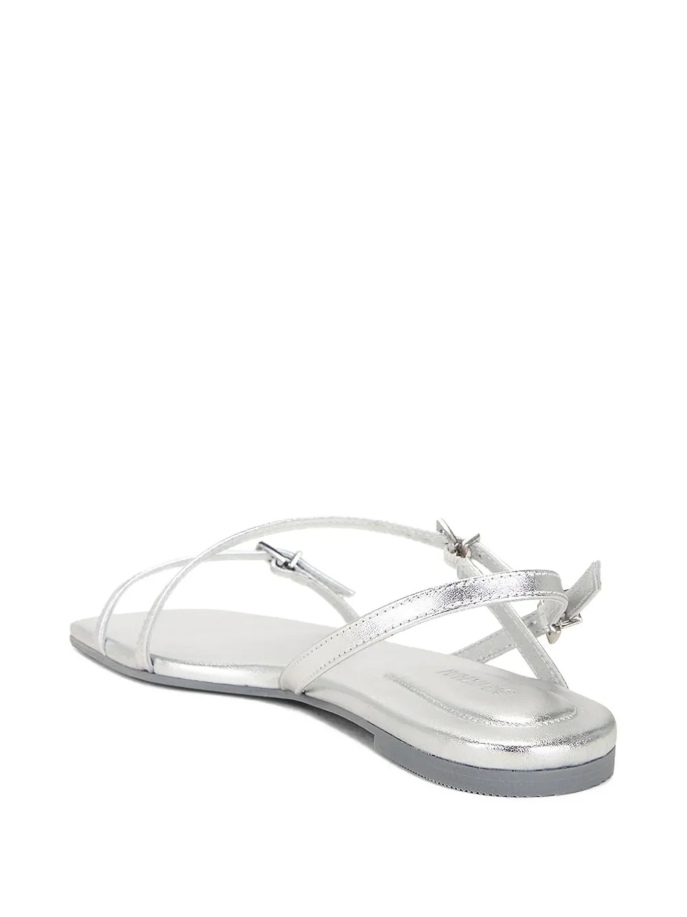 Simkhai Carey buckle-strap sandals Silver
