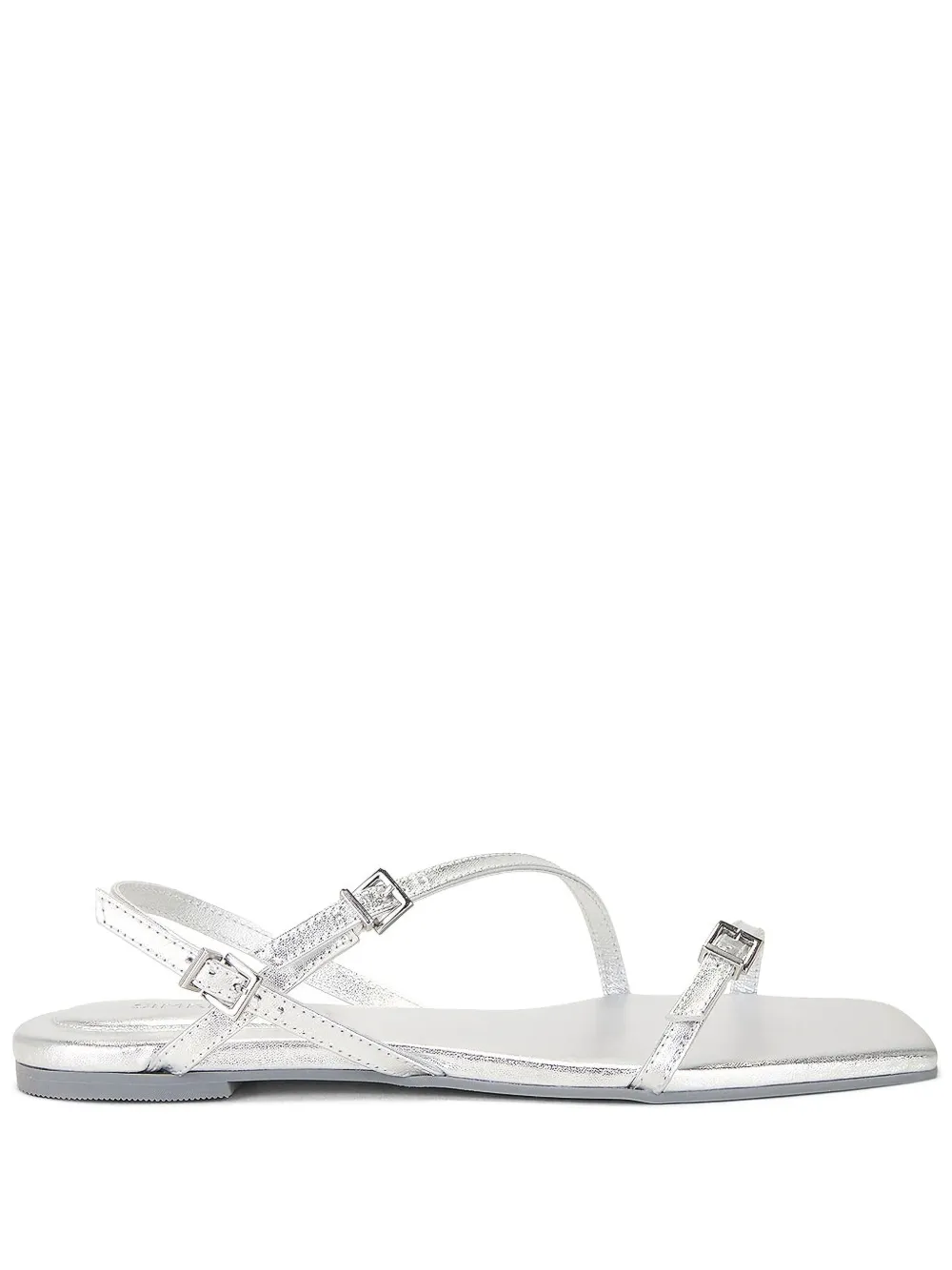 Simkhai Carey buckle-strap sandals Silver