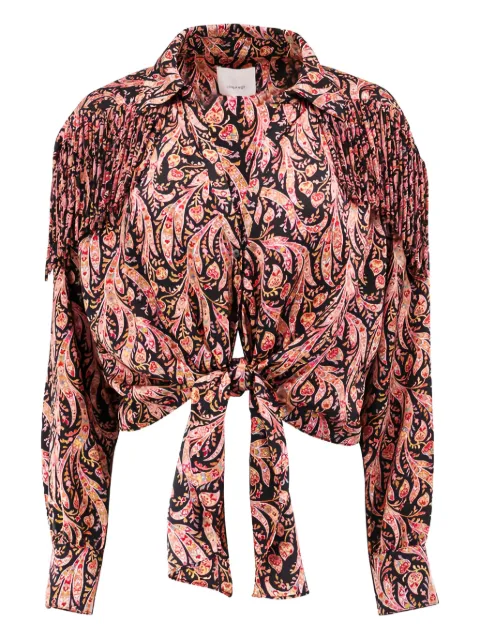 Cinq A Sept Marianna paisley-print top