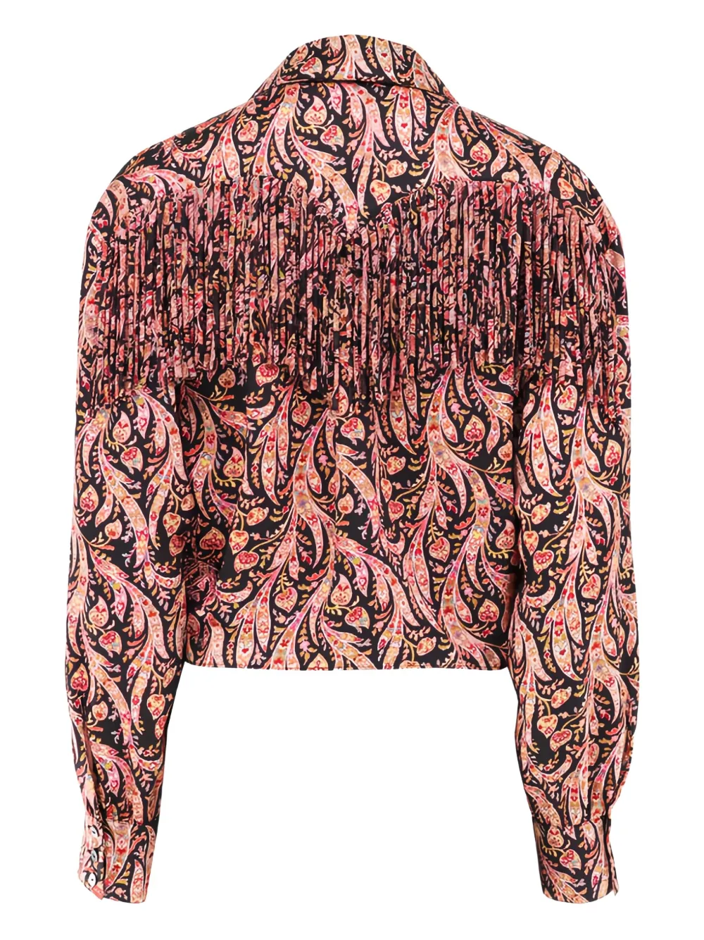 Cinq A Sept Marianna top met paisley-print - Roze