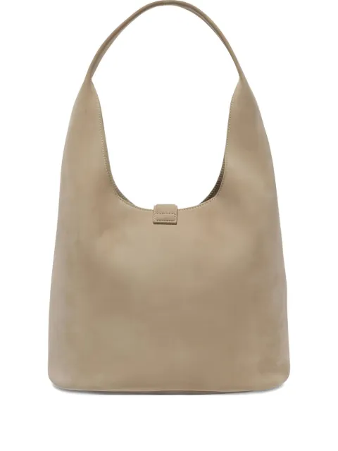 Simkhai Khai suede curved-handle shoulder bag