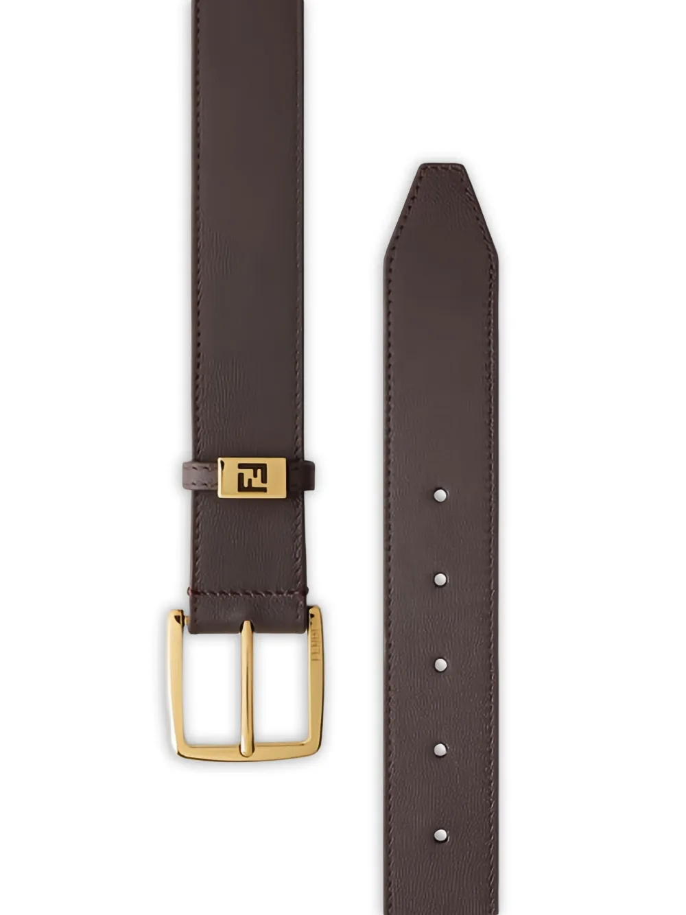 FENDI حزام بمشبك وبروش FF | Image 2
