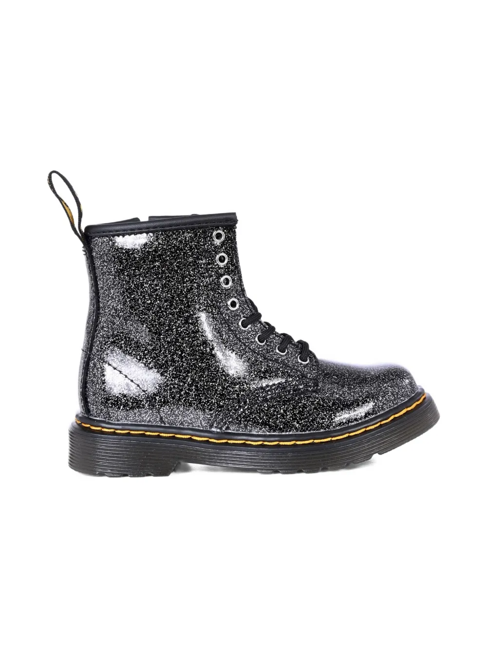 Dr. Martens Kids glitter-effect boots Black