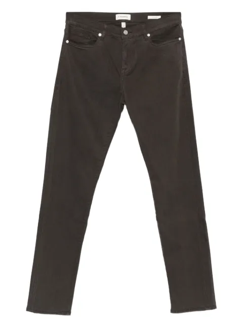 FRAME mid-rise slim-fit jeans