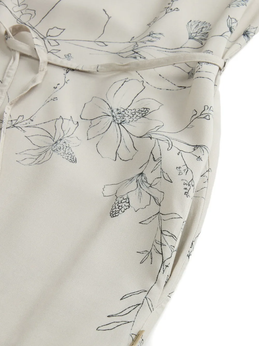 Woolrich Blousejurk met bloemenprint Beige