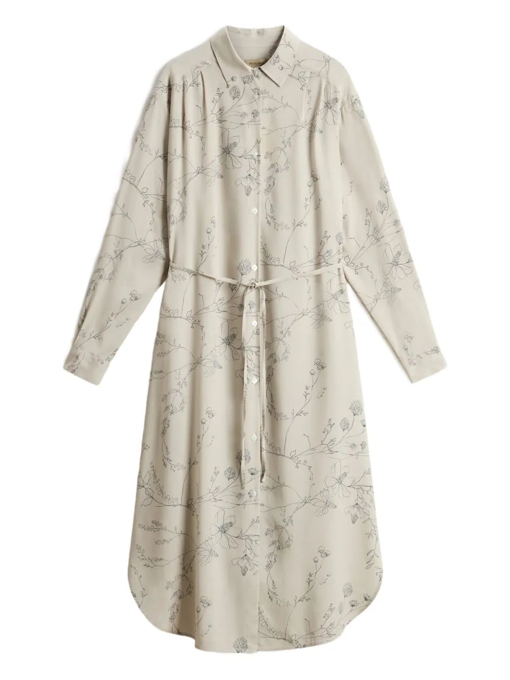 Woolrich floral print shirt dress | Neutrals | Image 1