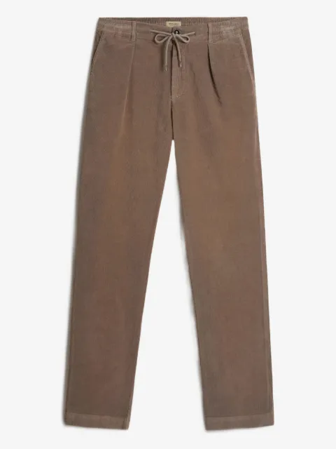Woolrich Calça Milton com pregas e ajuste no cós